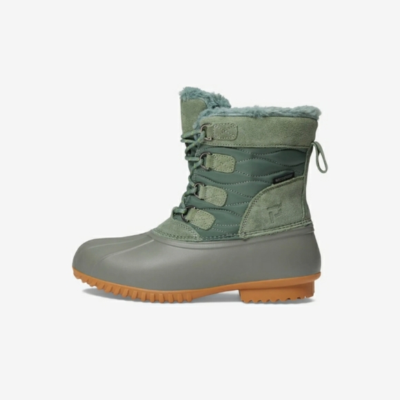 Propet Ingrid Snow Boots Womens Size 10 Tthyme Lace Up Rubber Sole Nwt - Picture 4 of 5